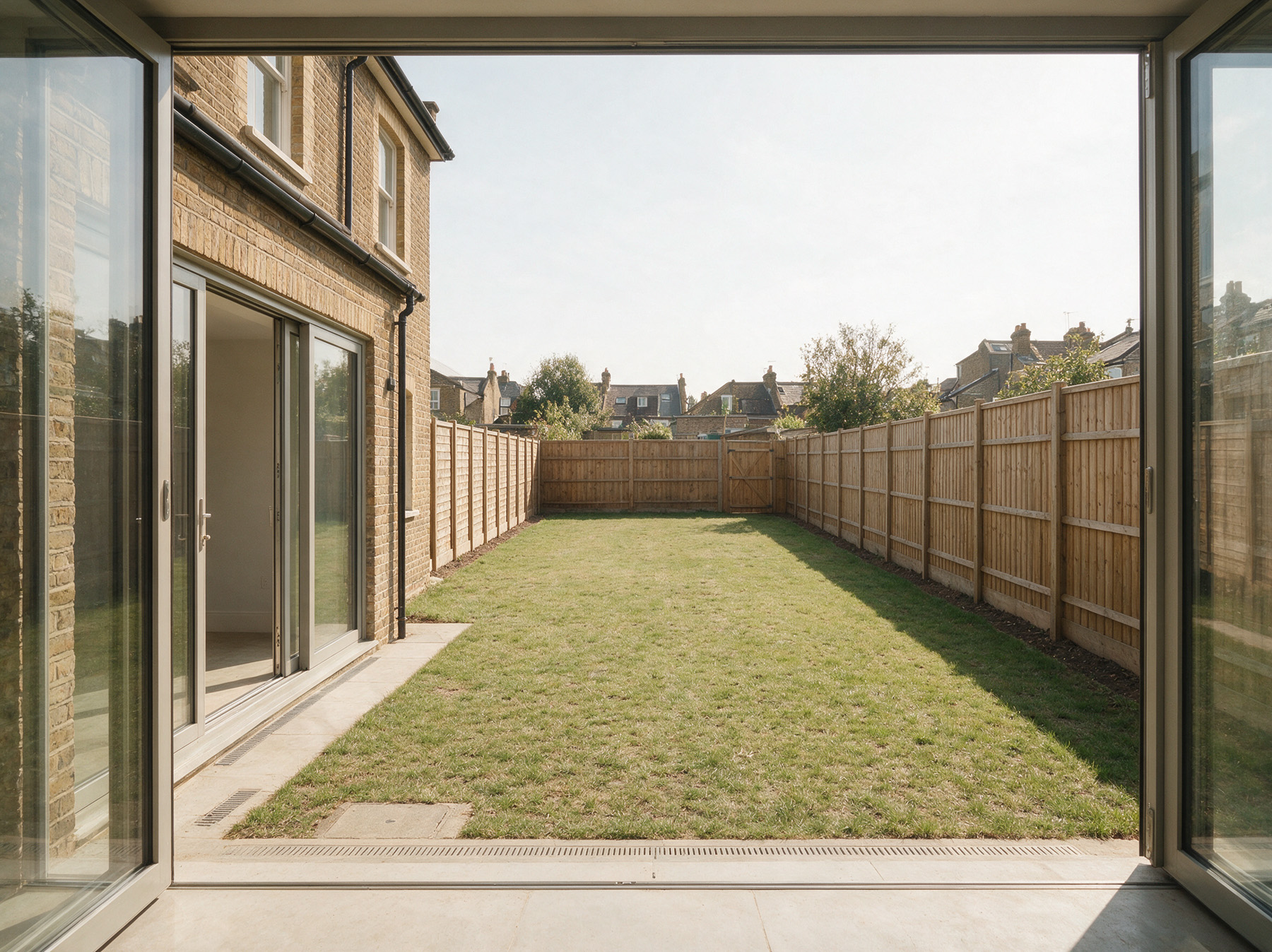 Back garden — example empty space