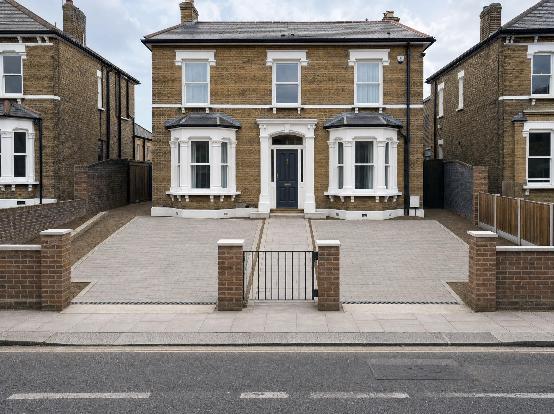Driveway or entrance — example empty space