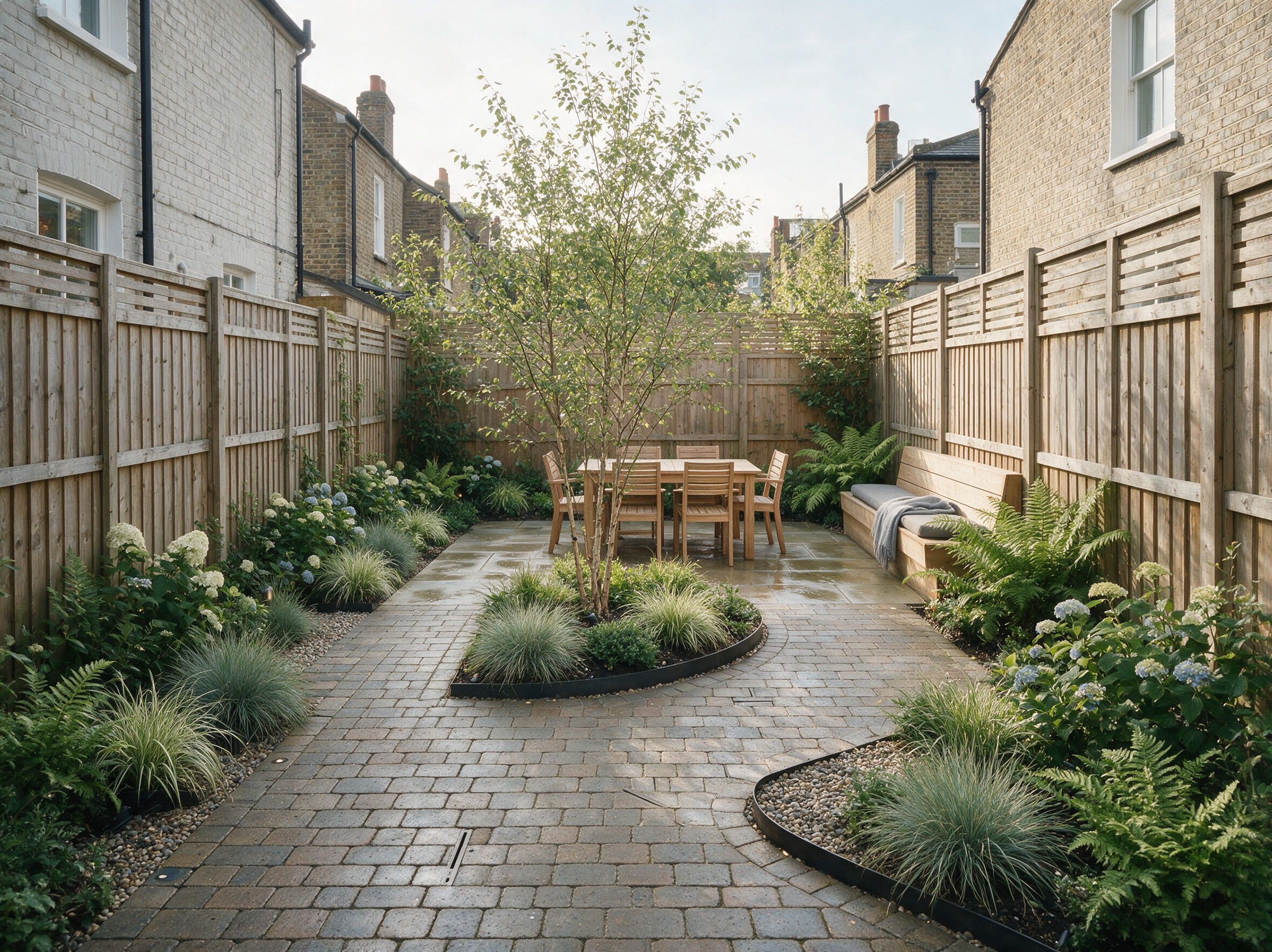 Illustrative planting-led retreat in Brockley